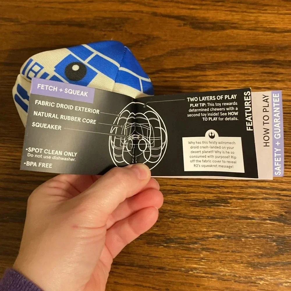 Bark R2-D2 dog toy